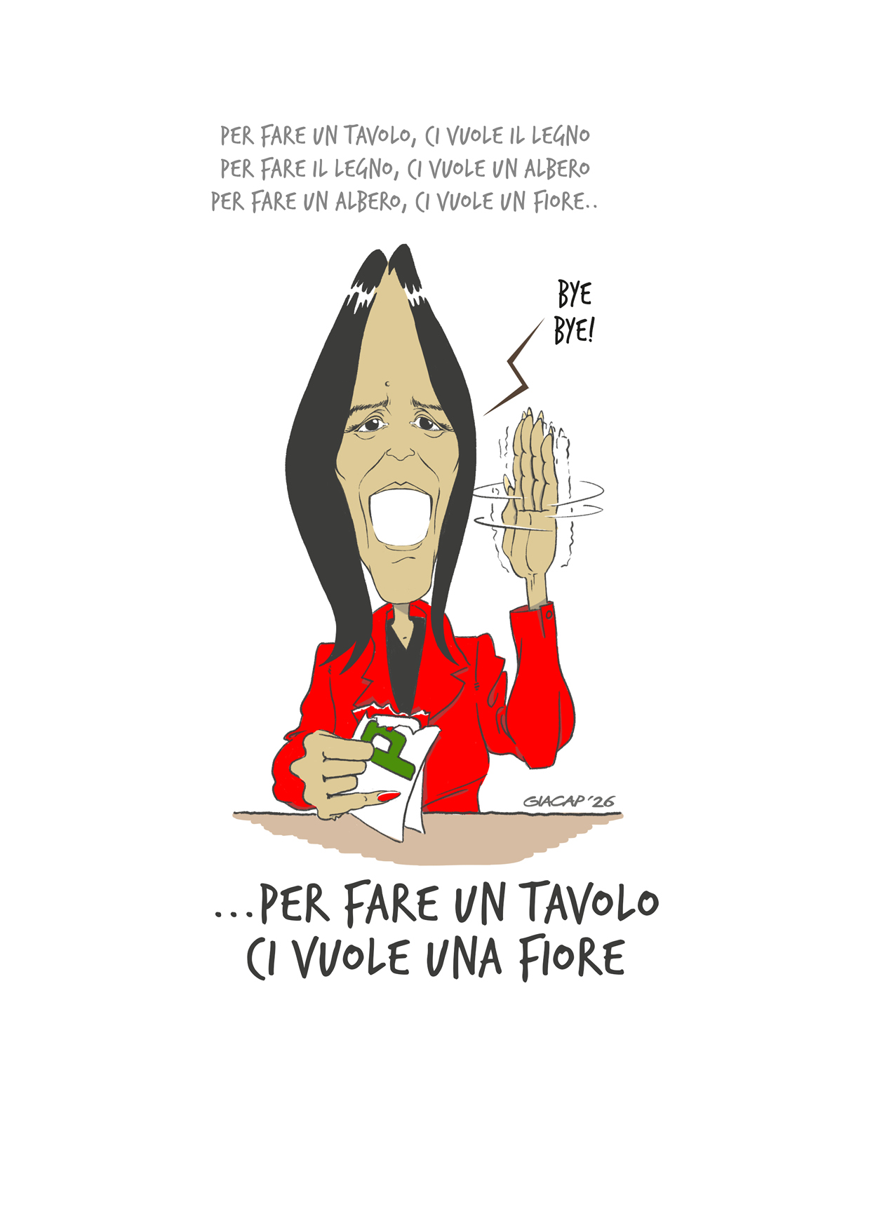 ...per fare un tavolo ci vuole una fiore